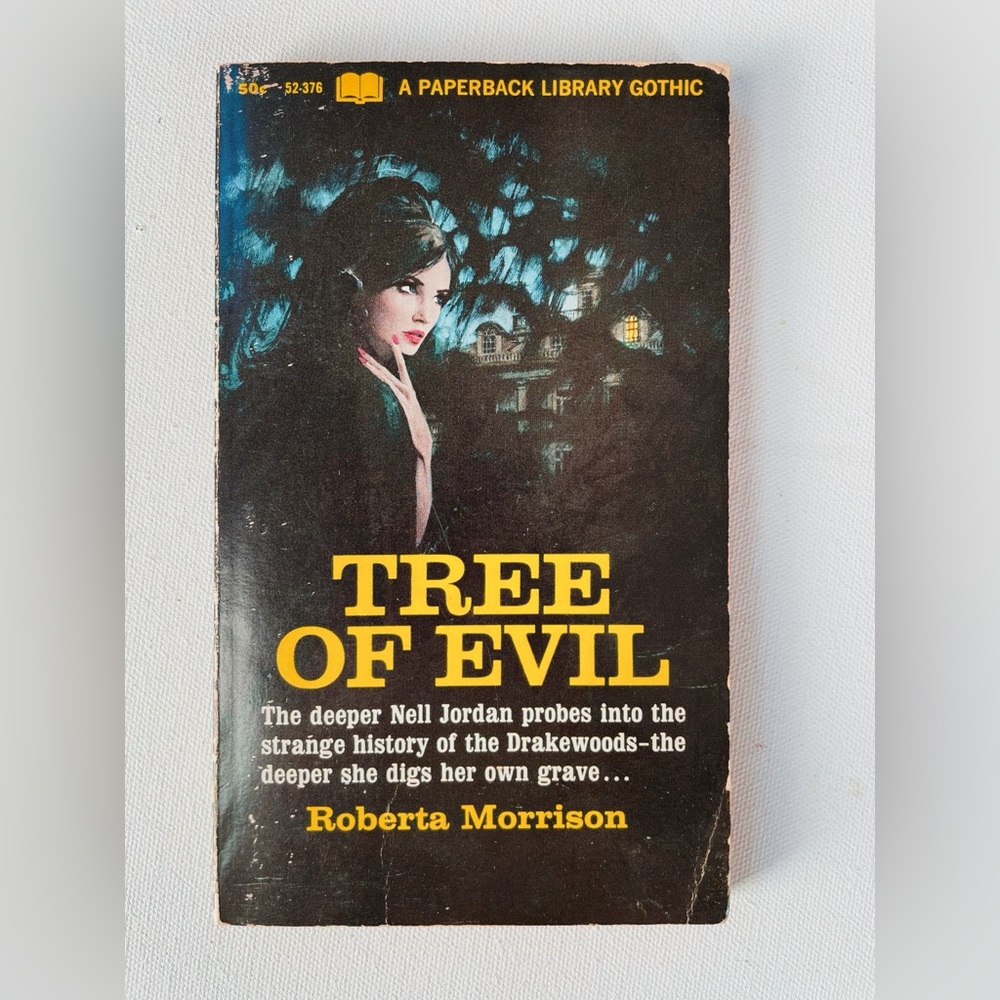 Tree of Evil Roberta Morrison 1966 Gothic Romance Paperback Library 1st Printing